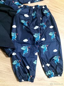 Nový nepromokavý zateplený DINO na set )navy), 92/98 - 5