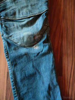 Moto jeans pánské modré - 5
