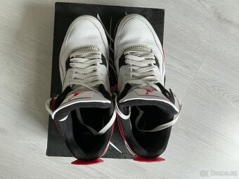 Air Jordan 4 Retro Red Cement (45) - 5