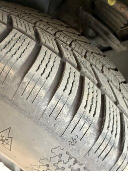 Alu 5x115 na zimních gumách. - 5