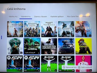 Xbox Series S + Herní Monitor HP 24” + účet s hrami - 5