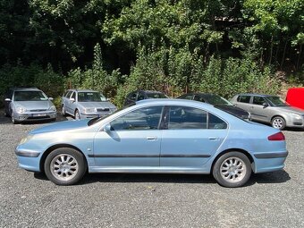 Peugeot 607 2.2 HDI 98kW digitální klima JBL kůže 2001 - 5