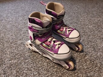 Dívčí brusle 2 v 1 Worker vel. 33-36 - 5