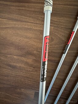 Prodám set želez Nike, P-6, shaft tuhosti R - 5