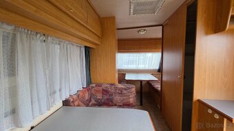 Knaus Vimara 370 (Marcampo), 100 km/h, předstan - 5