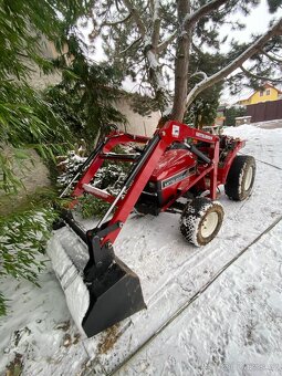 Malotraktor Mitsubishi mt 185 přední nakladač - 5