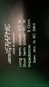 Jamo graphic reproduktory ze skla-použité - 5