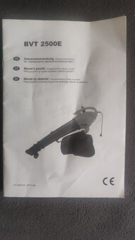El.vysavač - foukač listí s pytlem Ikra Mogatec BVT 2500E - 5