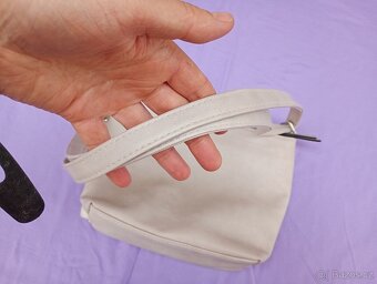 Kabelka béžová perleťová d - 5