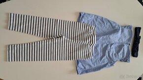 Letni set HM tricko, leginy, celenka, vel 92 - 5