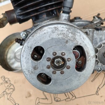 ČZ 98 motor - 5