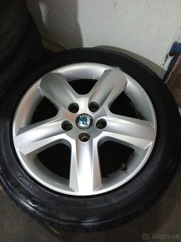 SADA LETNÍCH KOL ORIGINÁL ŠKODA R16 3U0601025G - 5