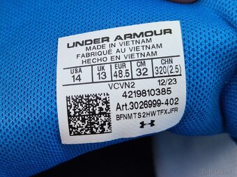 Nové boty Under Armour Charged Speed Swift, vel. 48,5 - 5