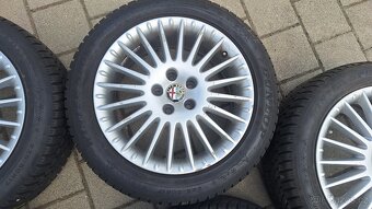 Alu kola Alfa Romeo 17" 5x110 pneu 225/50 R17 6+mm Brera 15 - 5