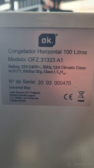 Mrazák pultový 100L - 5