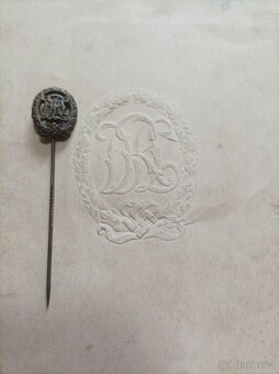 Odznak, miniatura DRL (bronz) + knížka - 5