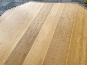 Jídelní stůl Sole Mio 211 x 126cm - masivní bambus - 5