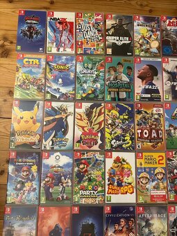 Hry + příslušenství na nintendo switch - 5