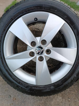 Alu kola 6Jx15H2, 5x100, ET43 orig. Skoda Fabia 2,3 Rapid - 5