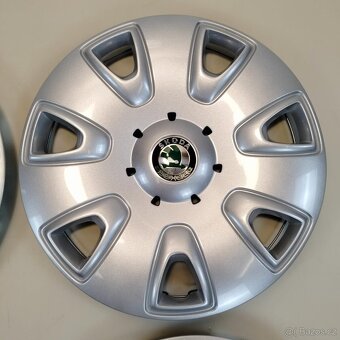 Poklice Škoda 16" 4ks - 5