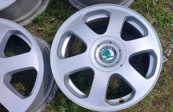 Alu kola 5x100 R15 Škoda - 5
