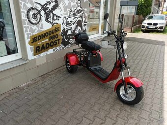 elektrická tříkolka C5 2000w červená - 5
