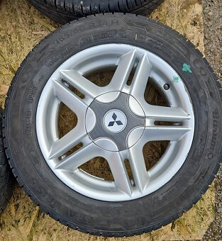 185/60 R14 letní pneu Barum r.v.2021 - Alu Mitsubishi, 5x100 - 5