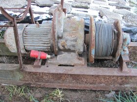 stavební výtah, vrátek, naviják - 5