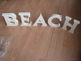 Dekorativní písmena Beach - 5