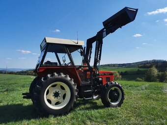 ZETOR 7245 S ČELNÍM NAKLADAČEM QUICKE 330 - 5