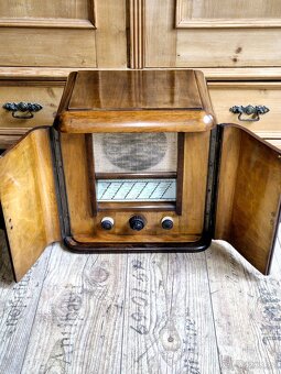 Rádio Mikrofona MK 306 Superdual Luxus, 1935-36 - 5