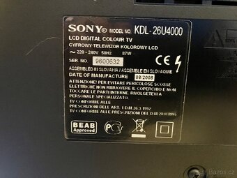LCD TV Sony + DVD přehrávač LG - 5
