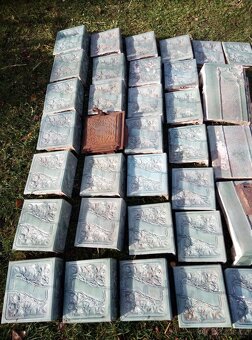 Rozebraná kachlová kamna - 5