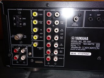 stereo receiver / zesilovač YAMAHA RX-497 - 5