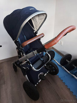 Kočárek modrý JOOLZ + autosedačka vajíčko - 5