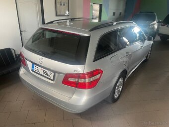 MB E 220CDi combi 2011 Aut. slušný stav a km. Elegance - 5
