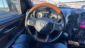 Dodge Ram 1500 - 2019 + dřevěný volant/kombinace kůže - 5