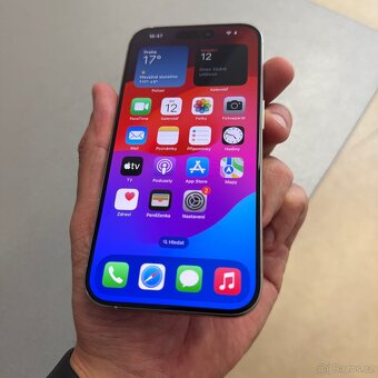 iPhone 15 Pro 256GB silver, jako nový, 97% baterie - 5