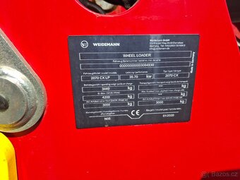 Prodám nakládač Weidemann 2070 CX - 5
