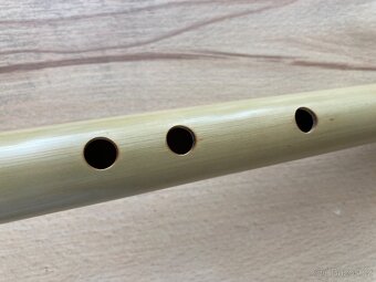 Mistrovská Bansuri G z bambusového dřeva - 5