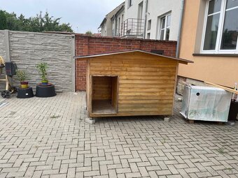 Velká zateplená psí bouda - 5