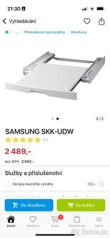Mezikus pro Samsung pračku a sušičku - 5