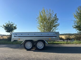 Přívěsný vozík nebrzděný do 750kg , dvě nápravy 2x 750kg - 5