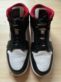 Nike Air Jordan 1 Mid Gym Red Black White - 5