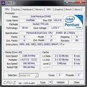 Procesory Core 2 Duo, Dual - Core, ... pro LGA 775 - 5