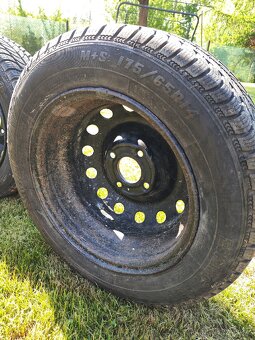 4x disky s pneu 175/65 R14 z Peugeot 206 - 5