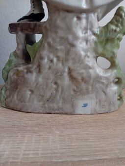Vysoké porcelánové figury - 5