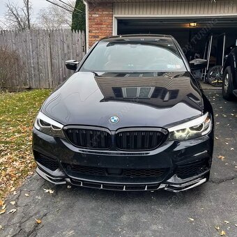 Lip Spoiler Splitter BMW Řada 5 G30 M PAKET 2017-2020 - 5