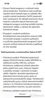 Crossový trenažér Kettler SATURA E EXT - 5