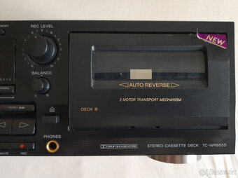 Tape deck Sony TC-WR665S (po servisu) - 5